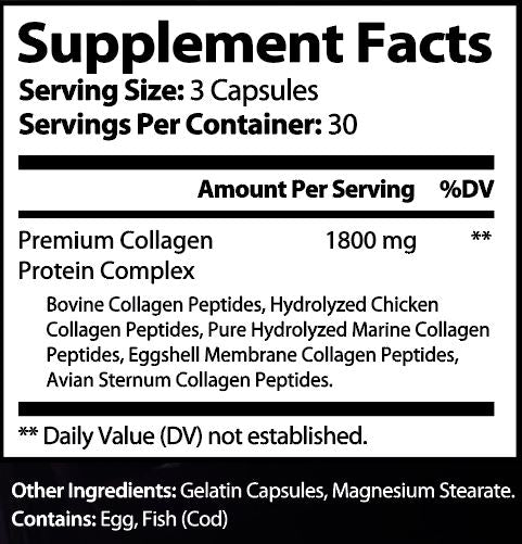 MULTI COLLAGEN PEPTIDES - Capsules